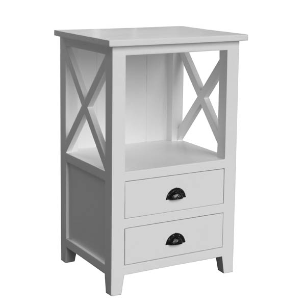 white nightstand